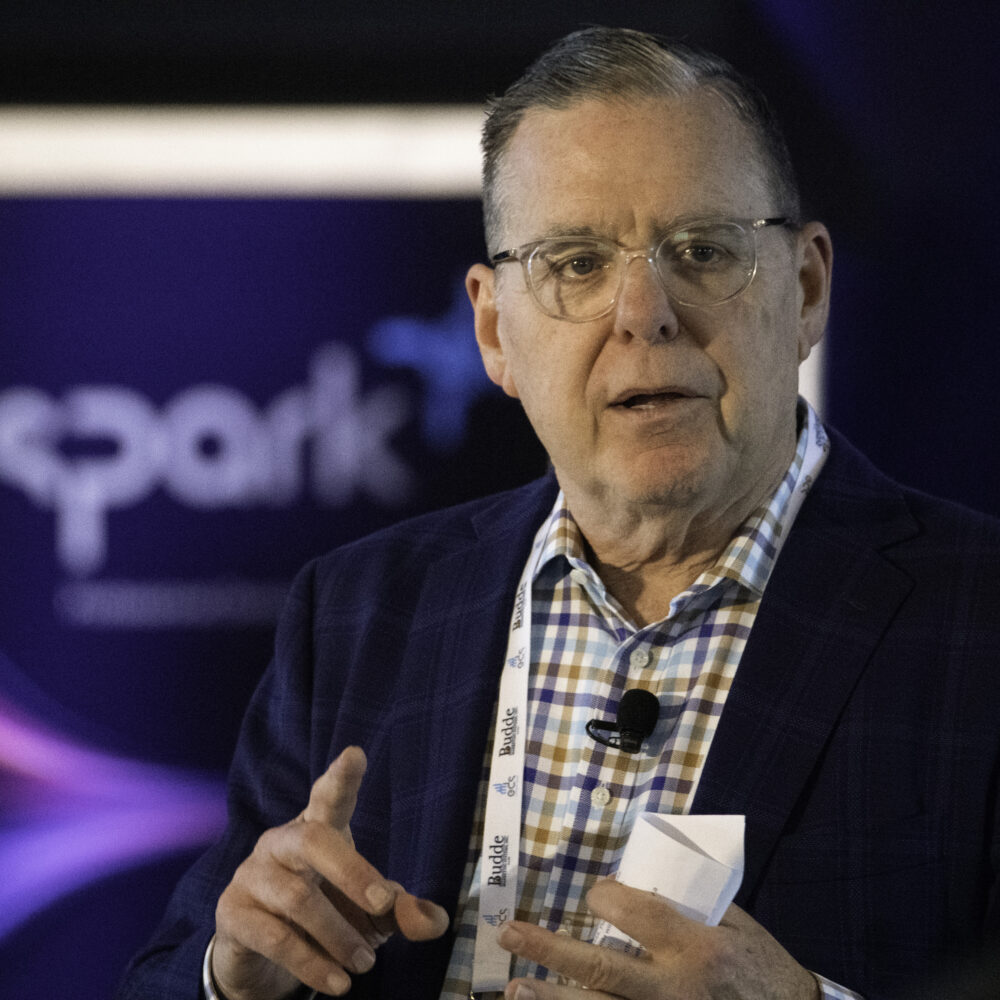 EDS Board President speaks to the Spark professional development group