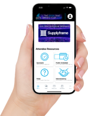 Mockup hand app home